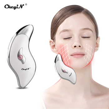 

CkeyiN Guasha Facial Massager Vibration Scraping Massage Tool Face Lift Slimming Firming Skin Rejuvenation Wrinkles Removal 48