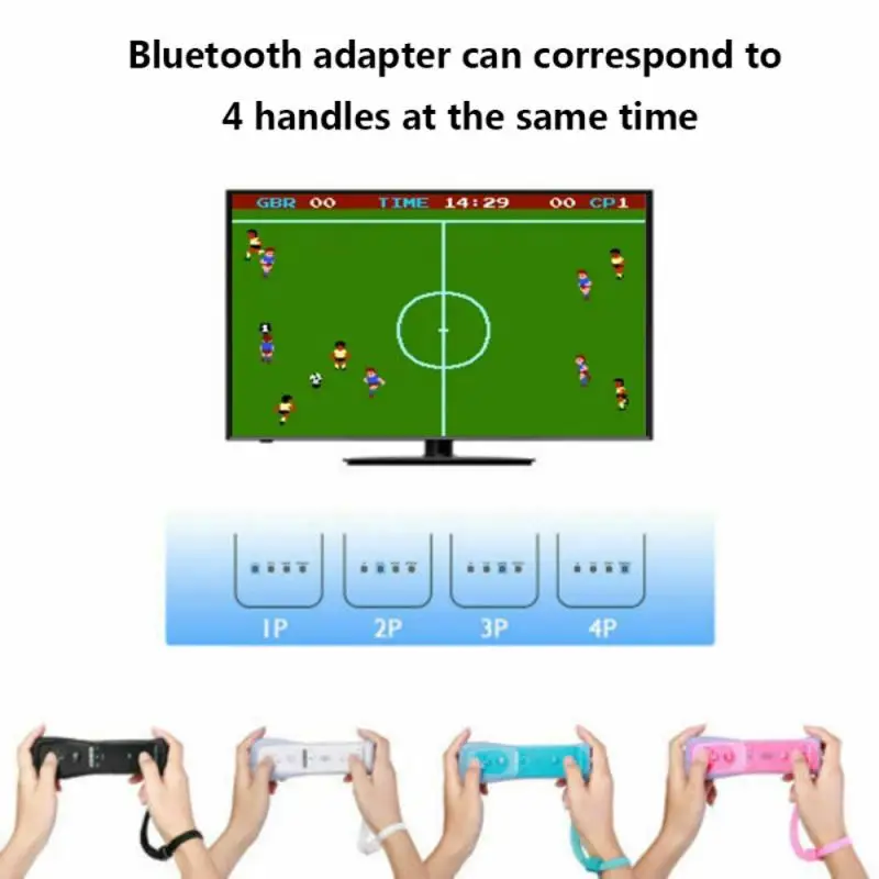 2 In1 Wireless Remote Gamepad Controller Built-in Motion Plus For Wii /wii U For Nin Tend Wii U Remote Controle Joystick Joypad
