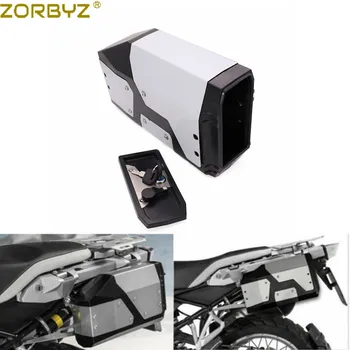 

ZORBYZ Motorcycle 4.2L Stainless Tool Box For BMW R1200GS LC Adventure Left Side Bracket 2004-2019