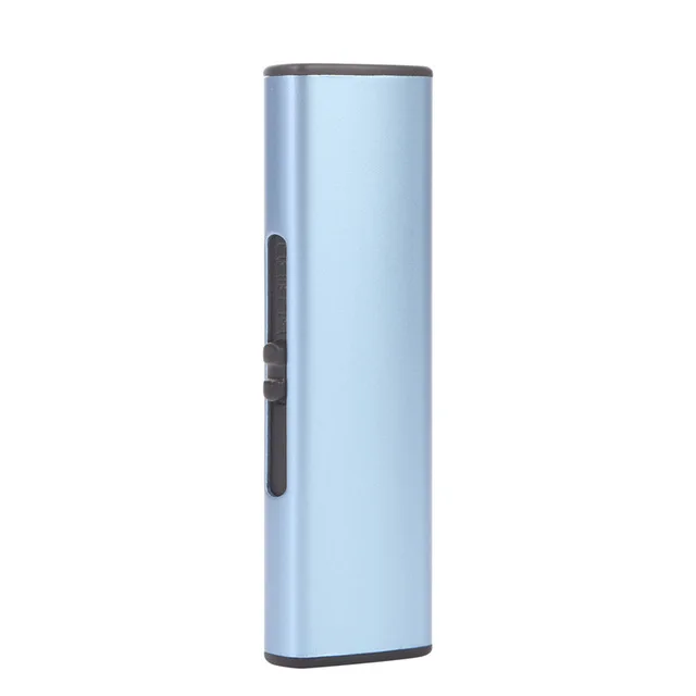 New arrival USB Electronic Lighter Rechargeable Cigarette Lighter Windproof Plasma ARC Lighter Smoking Gadgets For man No Gas - Цвет: Blue