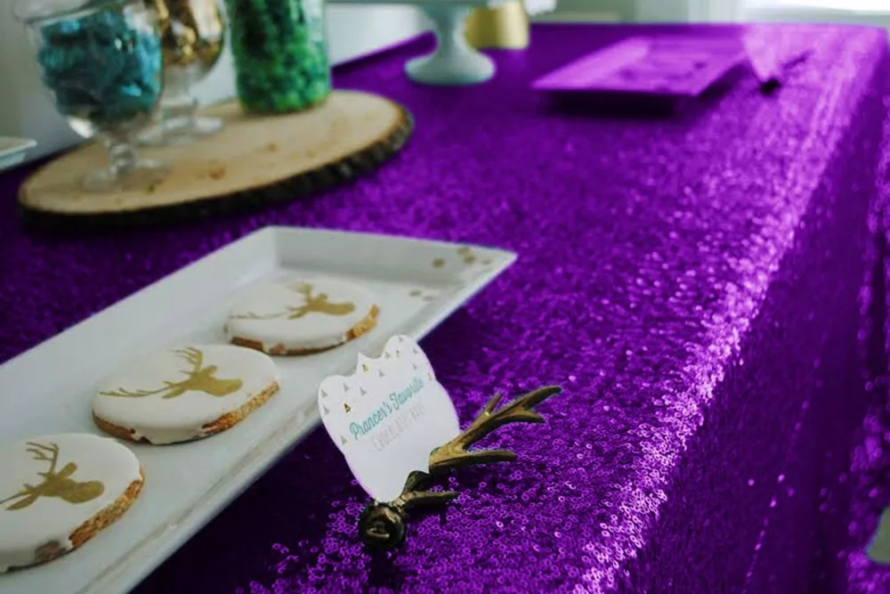 sequin tablecloth18