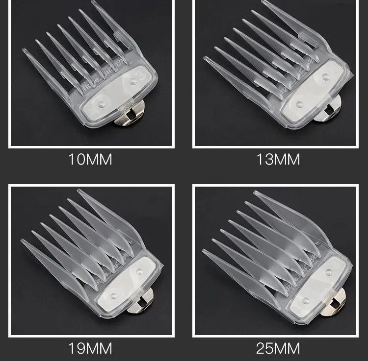 8 шт./компл. профессиональная машинка для стрижки волос направляющая расческа универсальная машинка для стрижки волос предел гребень Размеры Парикмахерская Замена пуш-ап инструмент