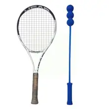 Unisex Portable Tennis Practice Hit Professional Tennis Trainers Equipment Swing Tennis Machine Training V6a5