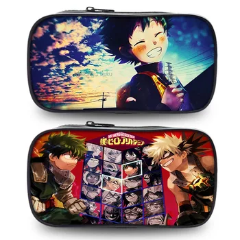 

Hot Selling My Hero Academia Pencil Toys Case Large Capacity Canvas Student Creative Pen Case