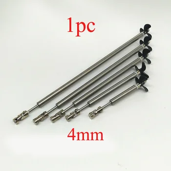 

1PC DIY Model RC Boat Stainless Steel 4mm Drive Shaft Kit Bushing+40mm Propeller+Universal Joint+Paddle Fork+Gasket+Nut+Bearing