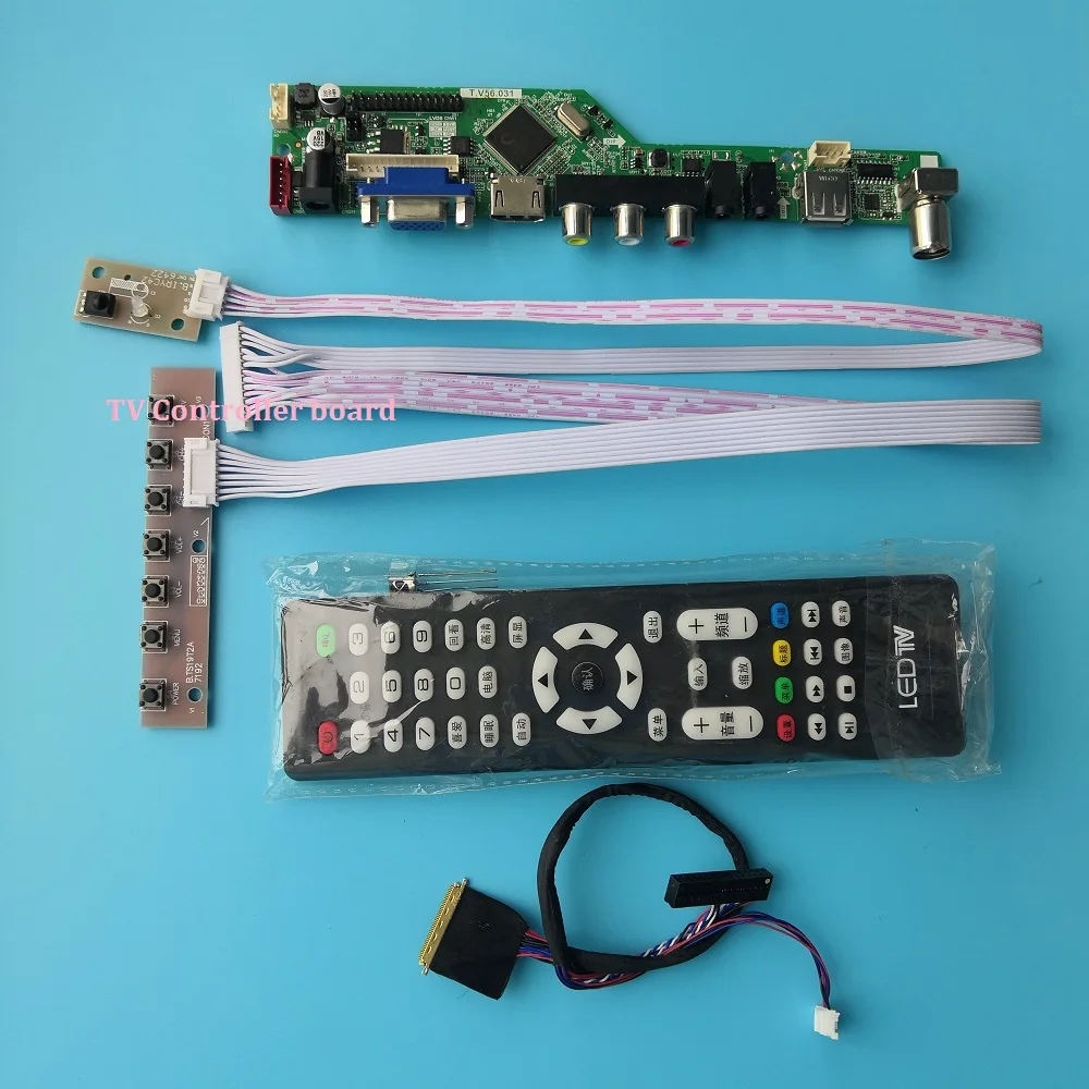 Комплект для LP156WH2(TL)(E1)/LP156WH2 LCD светодиодный 40pin LVDS экран панель 1366X768