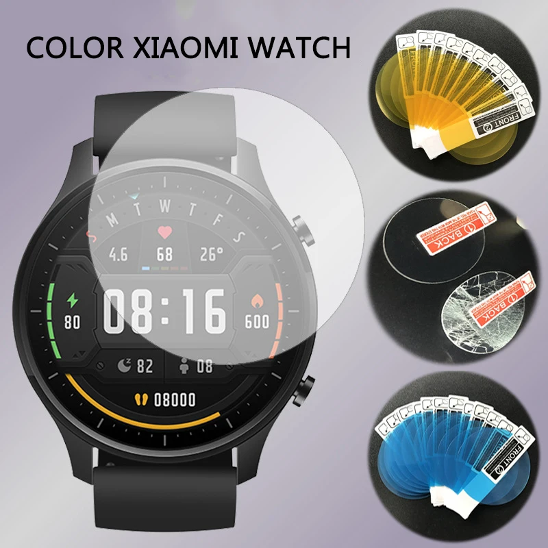 1 Pcs Full Coverage Screen Protector For Xiaomi Mi Watch Soft Film Hydrogel Protective TPU HD Film For Xiaomi Easy To Install