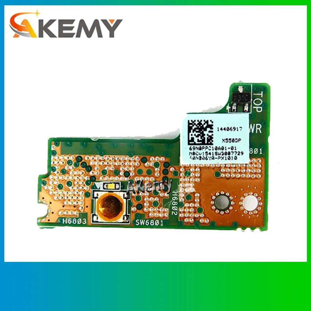 Оригинальный Для A550D K550D K550DP X550D X550DP X750D X750DP K555Z X550Z X550ZA K550Z VM590Z X550ZE переключатель