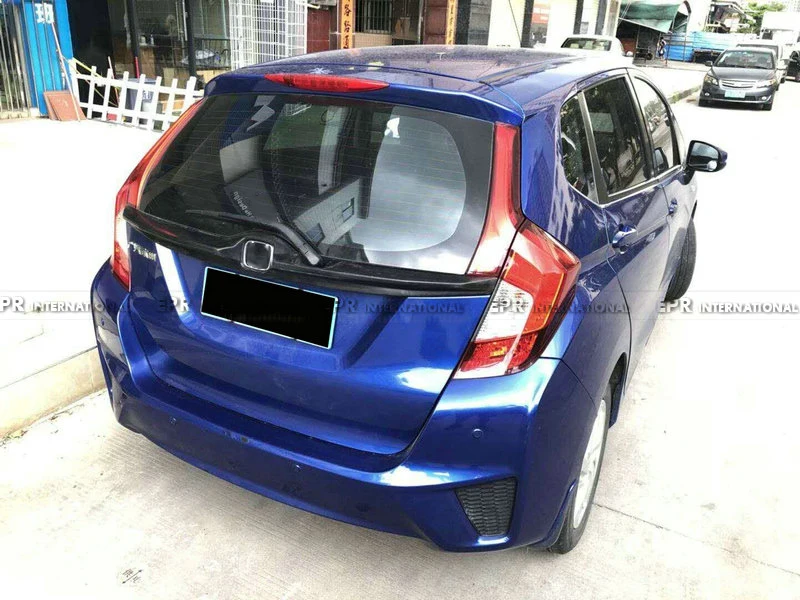 Задний спойлер из полиуретана для Honda Jazz- DBA-GK3.4.5.6 DAA-GP5.6 MU-style Подрезка крыла тела комплект тюнинг Jazz Racing