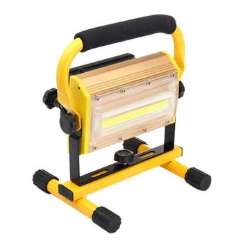 

Hot XD-100W COB LED Portable Rechargeable Flood Light Spot Work Lamp Camping Outdoor EU Plug