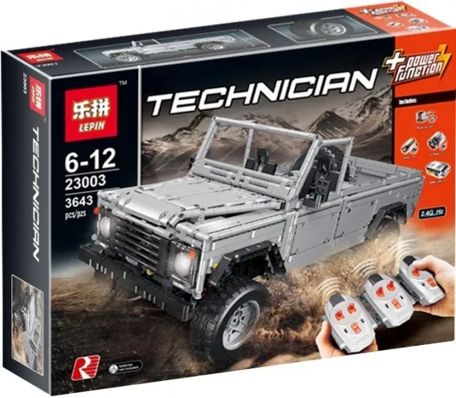 Конструктор lepinblocks 23003 Land-Rover Defender- Technic совместим с Лего 0580 LN-23003