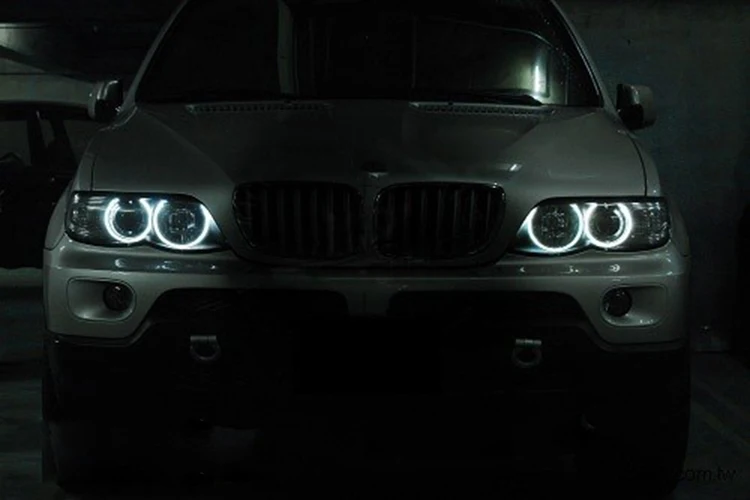 de carro, luzes diurnas, DRL, E46 Compact, E83, X3, 6000K