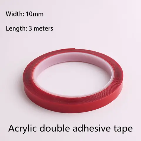 Roll Double Sided Nail Art Adhesive Tape For False Tips Nail Art Display Creative Design Nail Stickers Strong Sticky Glue