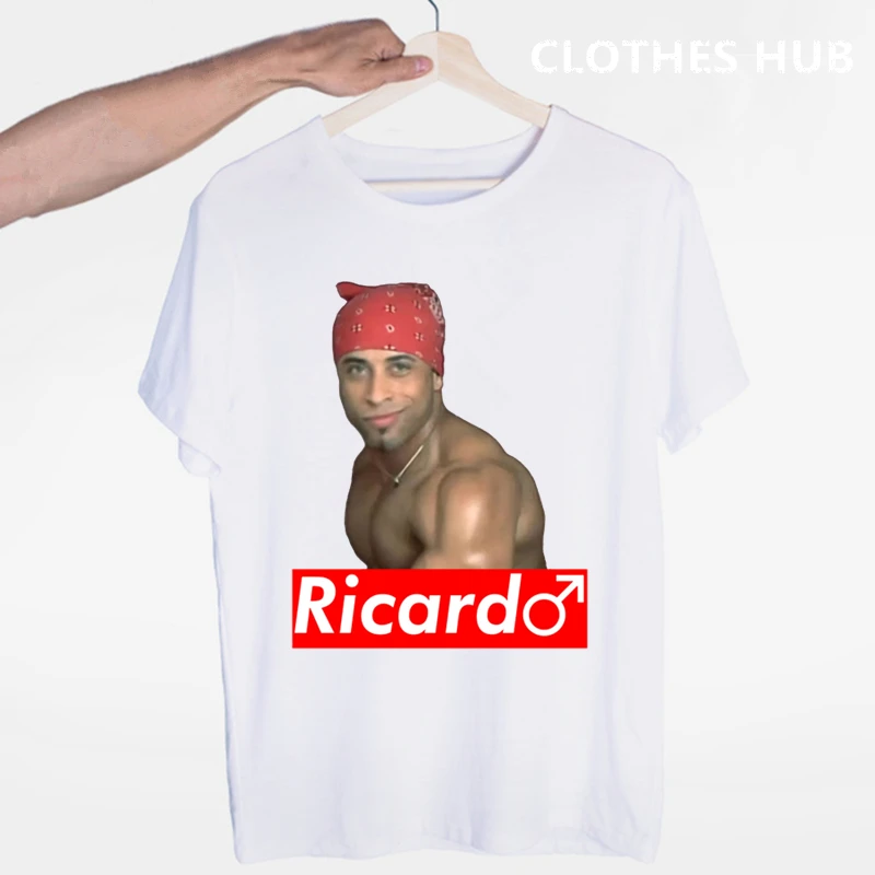 Pocket Ricardo Milos Men T Shirt Anime Vaporwave Aesthetic T Shirts Print T Shirt Top Tee Clothes Men Harajuku T Shirt T Shirts Aliexpress