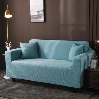 

Fashion Jacquard Stretch Sofa Cover Knitted Universal Sofa Cover For Living Room 1/2/3/4 Seater Modern Home Sofa Couch Cover