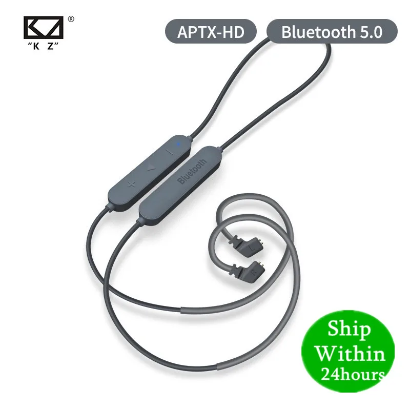 Кабель для наушников KZ Bluetooth 5 0 Aptx HD CSR8675 модуль гарнитуры обновления MMCX \ 2PIN AS10 ZST ZSN
