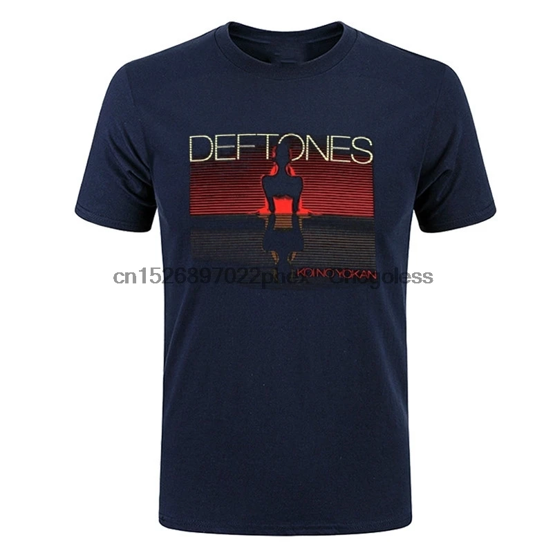 Модные мужские футболки Dexter Deftones из хлопка с круглым вырезом и коротким рукавом |