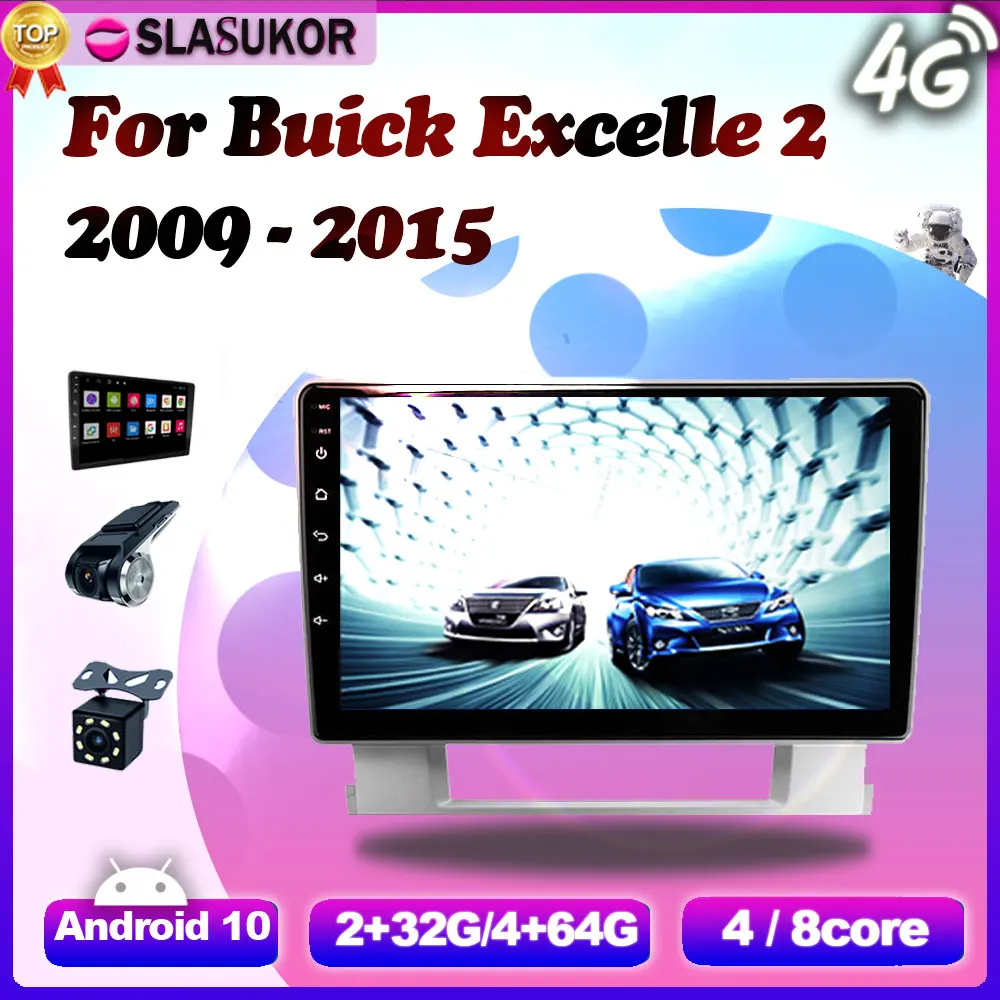 

Android For Buick Excelle 2 2009 - 2015 For Opel Astra J 2009 - 2017 Multimedia Video Player Navigation GPS DVD Canbus No 2 din
