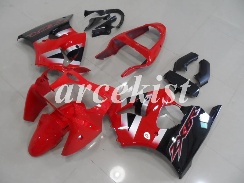 4 бесплатные подарки ABS Обтекатели комплект подходит для kawasaki ZZR600 2005 2006 2007 2008 05 06 07 08 набор кузова красный черный