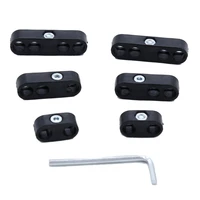 7mm 8mm Black Spark Plug Wire Separators Looms Dividers for ford Chevy 9723
