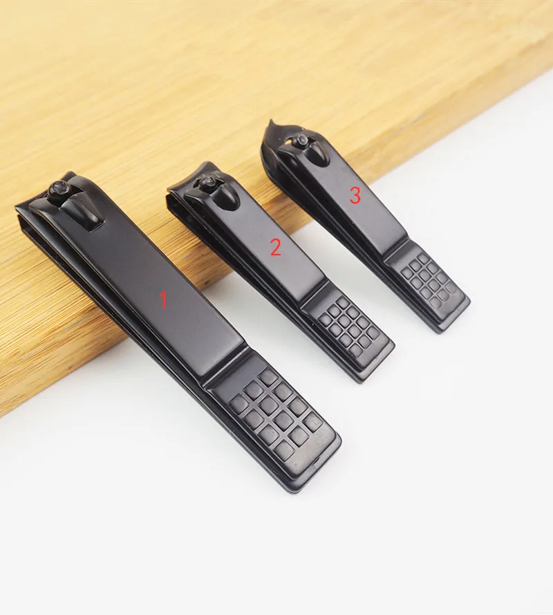 Cutter Professional Knife Trimmer Nail-Clipper Stainless 3styles High-Quality Toe Black