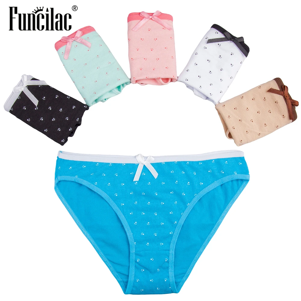 FUNCILAC Для женщин трусики сексуальные трусы женское нижнее белье хлопок