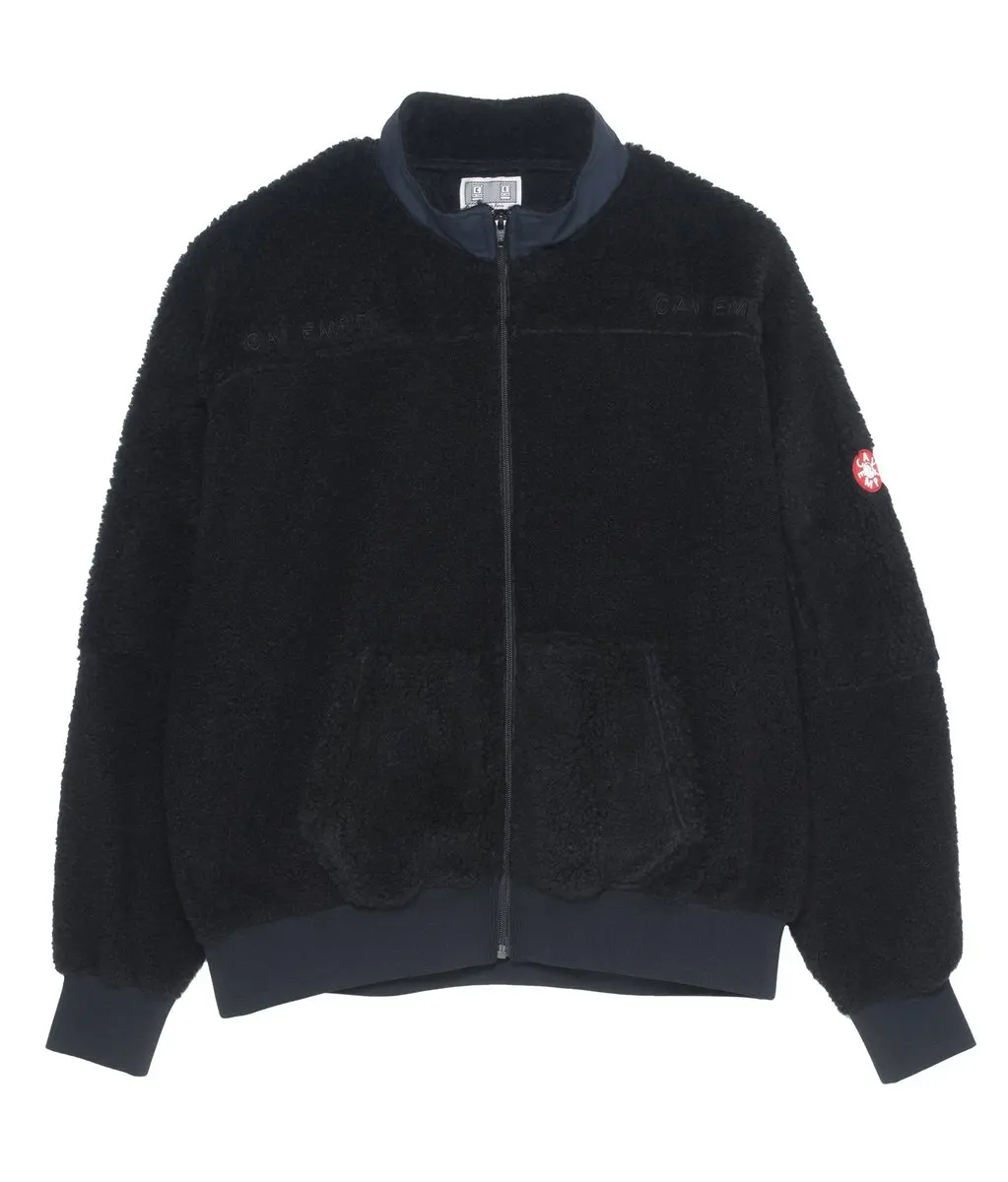 

1:1 Best Quality Polar Fleece Zip Up Jacket Men Women CAVEMPT C.E Oversized Flocky Winter Warm Jacket And Coats Men