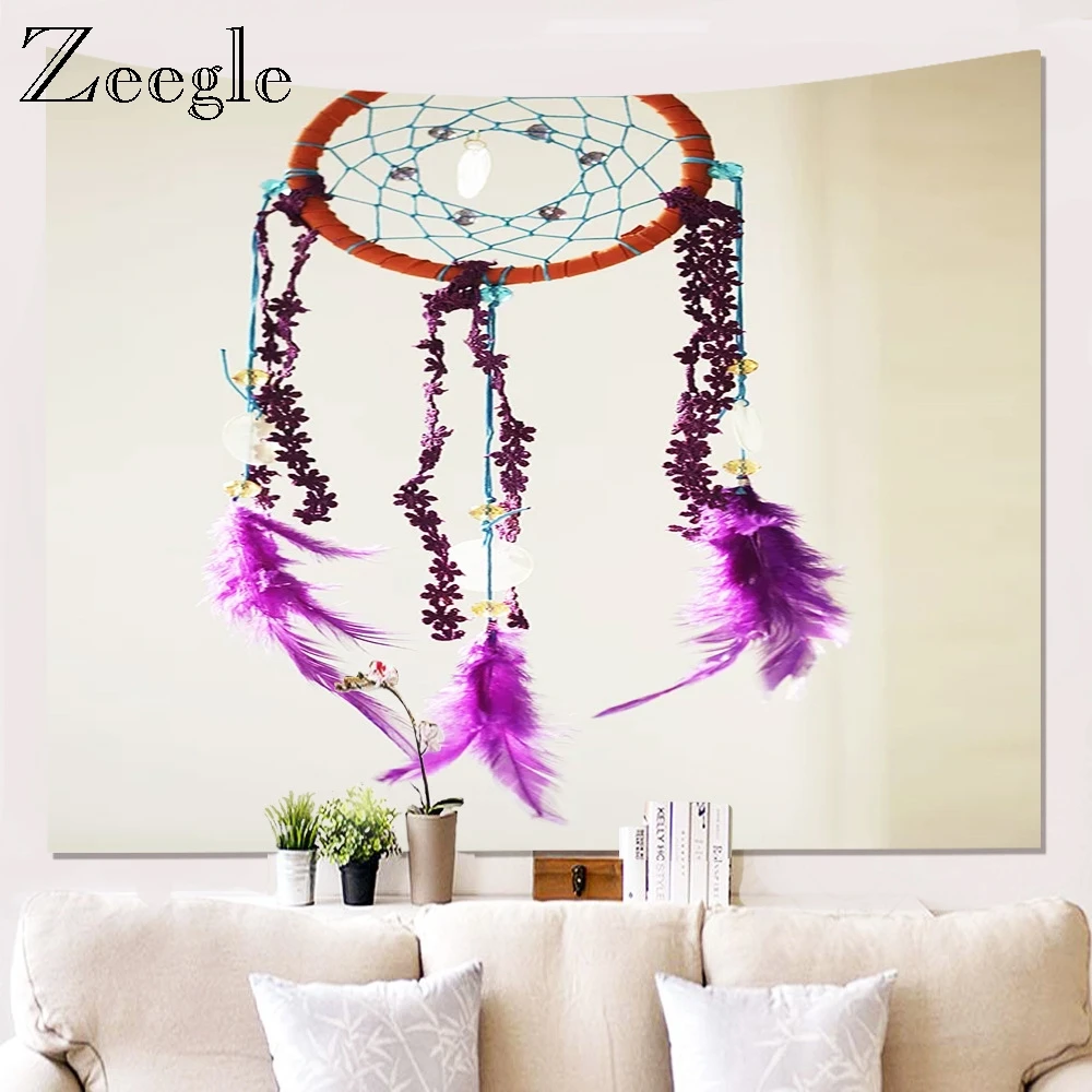 Zeegle 3D Printed Pattern Wall Hanging Tapestry Hippie Witchcraft Picnic Blanket Beach Towel Creative Tableclothes Bedspread Mat