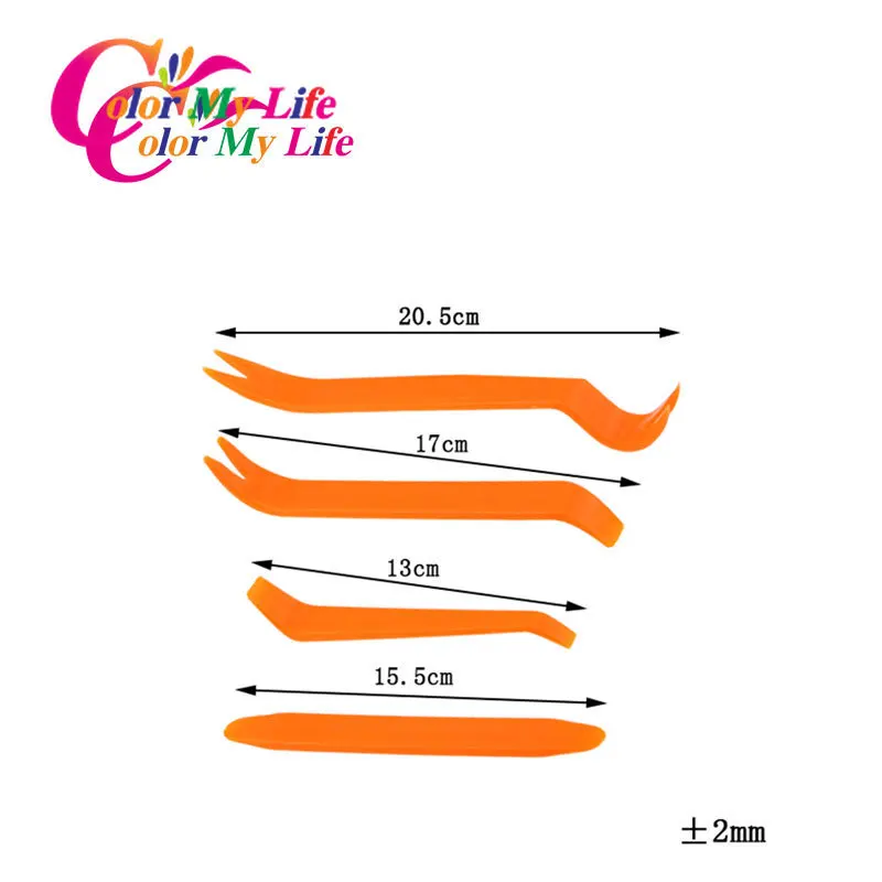 Автомобильный радиоприемник Color My Life 4 шт./компл. дверной зажим для Chevrolet Cruze Aveo VW