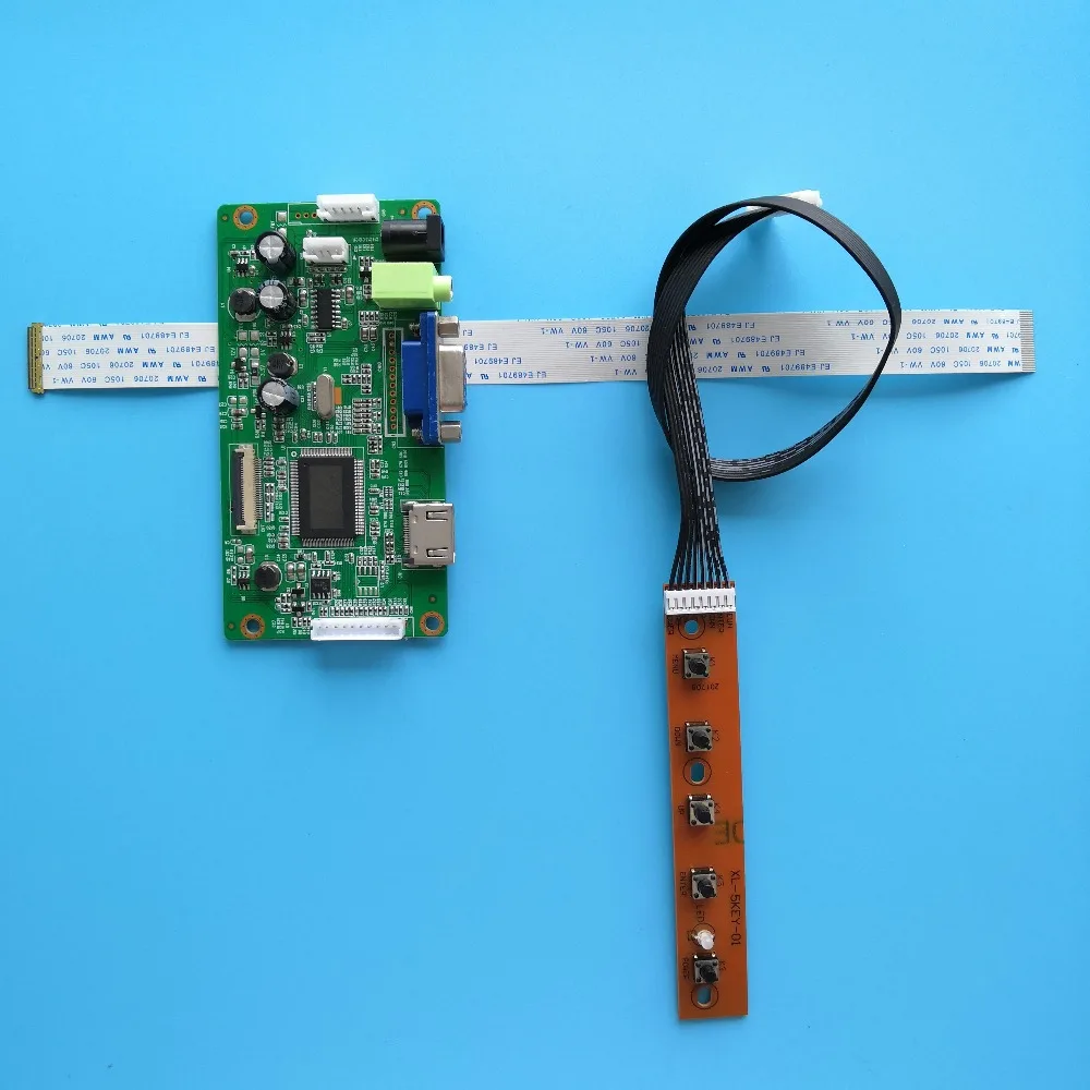 Для B140HAN03.7 1920X1080 30Pin комплект VGA плата контроллера ЖК-экран EDP драйвер дисплея DIY монитор 14"