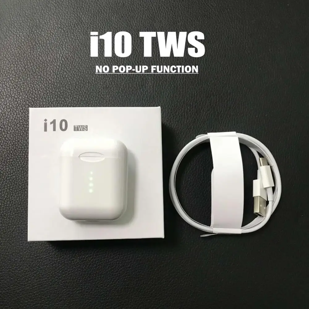 VSDTK i10 tws i10s tws Bluetooth беспроводные наушники Bluetooth 5,0 наушники с сенсорным управлением гарнитура для iphone xiaomi смартфонов - Цвет: i10 tws