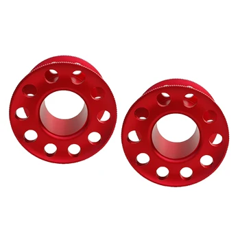 

2-Piece Scuba Diving Blank Finger Tech Spool Dive Snorkeling Guide Line Reel