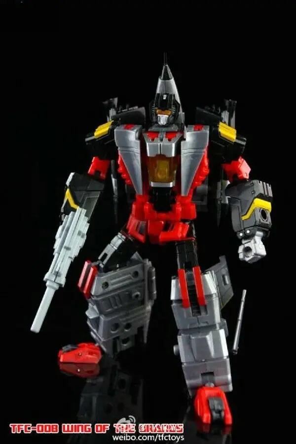 Новая трансформация TFC superion Uranos F-16 Сокол Skydive фигурка