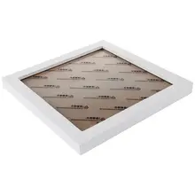 ABGN Горячая-квадратная Толстая сосновая деревянная фоторамка настенная фоторамка(белая, 8 дюймов