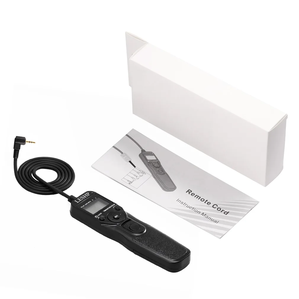 

RS-60E3 Energy-saving Long Exposure LCD Timer Remote Shutter Release for Canon 300D 350D 500D 550D 400D 450D 300V 300 30