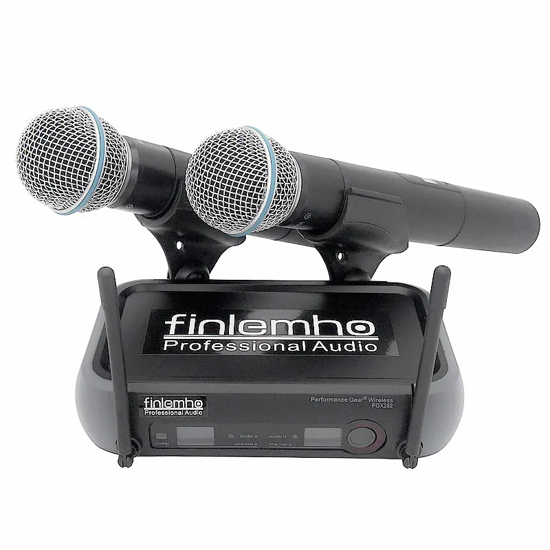Finlemho профессиональный микрофон беспроводной Караоке динамический вокальный домашний студийный запись XLR для DJ динамик конференции