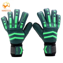 Maicca Volwassenen Handschoenen Doelman Professionele Voetbal Goalie Handschoenen Met Fingersave Bescherming Staven Groothandel Prijs
