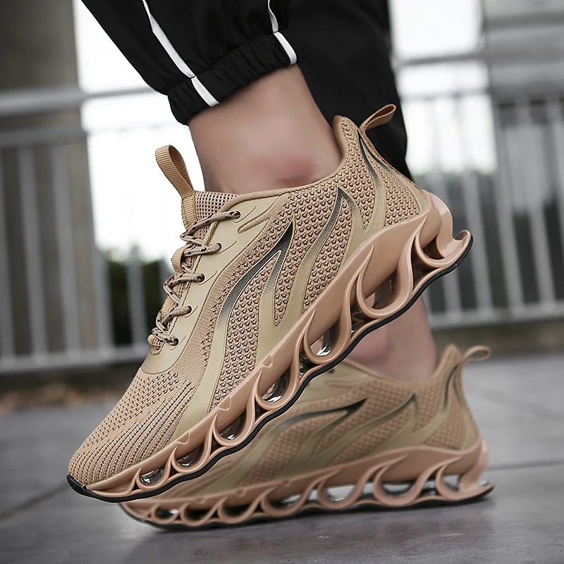 

2019 Super Cool Breathable Running Shoes Men Sneakers Bounce Summer Outdoor Sport Shoes Professional Training Shoes+male walking