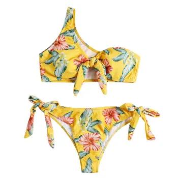 

bikinis 2019 muje rWomen Pure color Tube up Bikini Push-Up Swimsuit Swimwear Beachwear biquinis feminino swimming suit for women