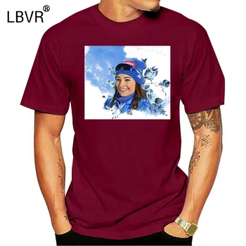 

Men Short sleeve tshirt Dorothea Wierer biathlon Unisex T Shirt Women t-shirt