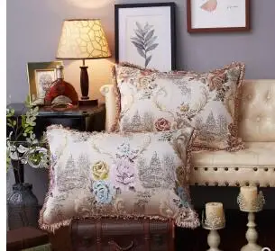 

European style cushion cover rectangular 50x70 cm living room sofa pillowcase home cover