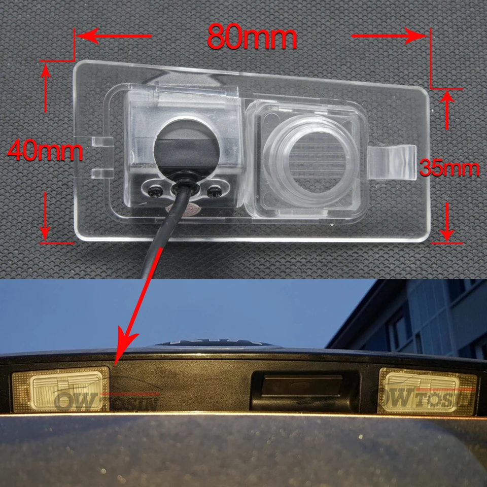 Telecamera Posteriore AHD 1080P Per Kia Ceed SW JD (2012-2018) – Visione Notturna Starlight, Angolo 170°, Impermeabile IP68