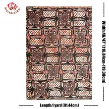 Хлопковый в африканском стиле Базен riche 6 ярдов/партия африканская ткань с принтом в африканском стиле по оптовой цене ткань для платья PL089