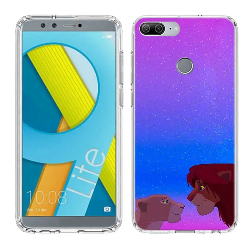 Simba Король Лев Fundas силиконовый чехол для телефона huawei Honor 20 Pro 10 9 lite 8X 8A 20S 9X Pro 8S Y5 Y6 Y7 Y9 чехол