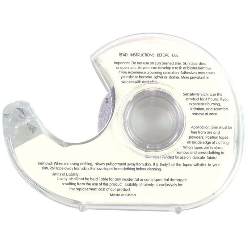 Clear Double-Sided Lingerie Tape Body Adhesive For Clothing Wedding Dress Prom