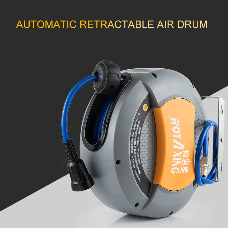 

Automatic air drum type retractable reel hose hanging auto repair shop trachea winding tool pneumatic tools