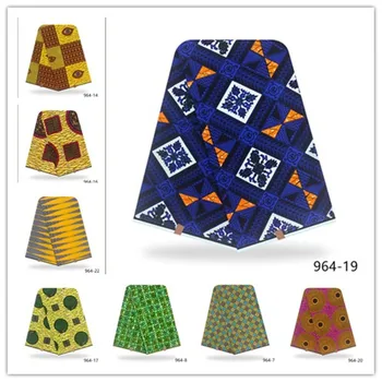 

Wholesale price! Best Quality!! Veritable Real Wax , Latest design african ankara ring Printed Fabric 100% Cotton Nigeria 964