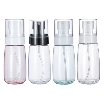 

30/60ml Refillable Bottles Travel Transparent Plastic Perfume Atomizer Mini Empty Spray Bottle Cosmetic Containers Accessories