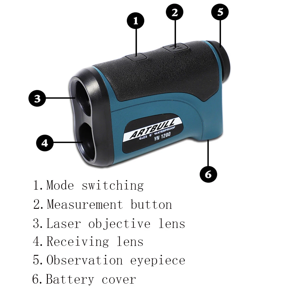 artbull telescopio laser para caca medidor digital 01