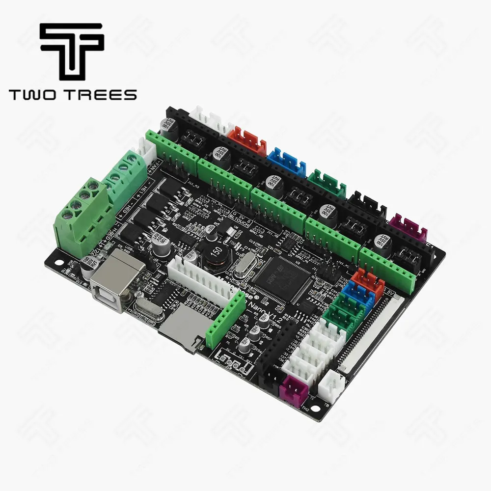 MKS 3D принтер доска STM32 MKS Робин нано плата V1.2 аппаратное обеспечение с открытым исходным кодом(поддержка Marlin2.0) поддержка с 3,5 дюймовым сенсорным экраном